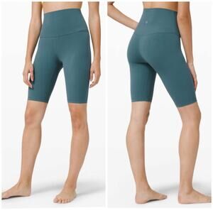 Lululemon Align Super High Rise Shorts Desert Teal 8